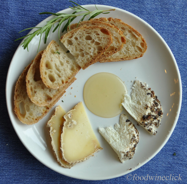 Lovetree Farms cheese plate