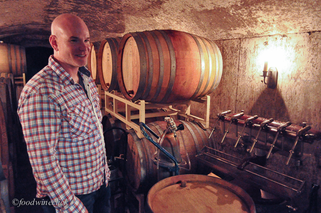 Erin Nuccio gave us an in-depth tour of the winery