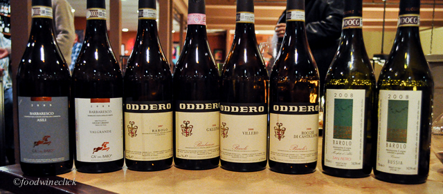 3 wineries, 8 total wines, all Barbaresco & Barolo. Wow!