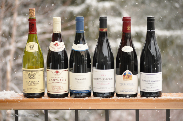 Our red Burgundy wines