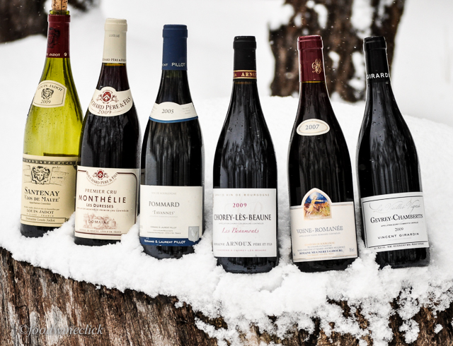 Driving south to north through Burgundy (from Minnesota)