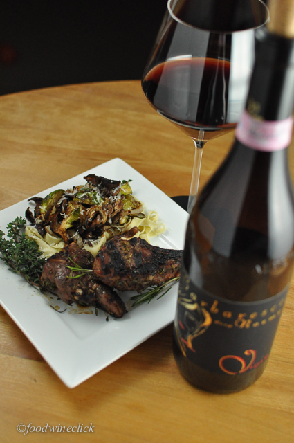 The short answer: goat chops & Barbaresco - yes!