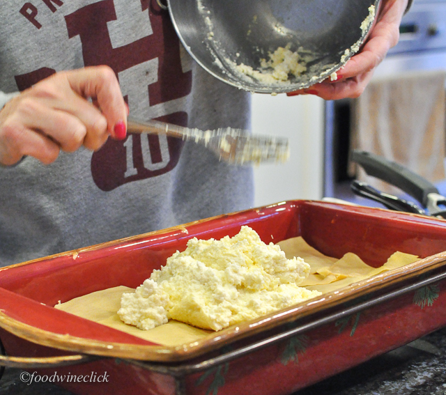 Layers 6 & 7: Noodles, then more sauce