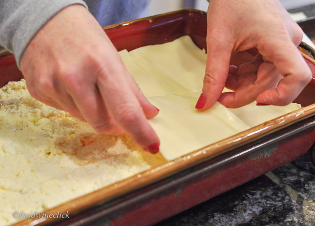 Layer 8: More mozzarella