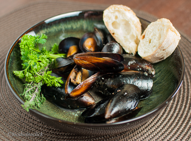 Even from the freezer, these mussels were pretty good.