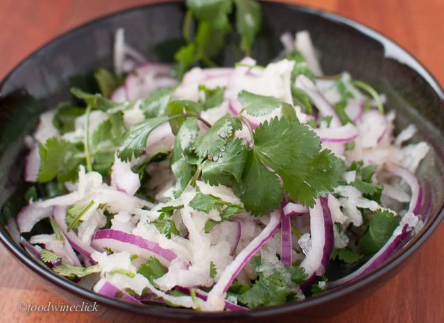 Asian pear makes a wonderful slaw.