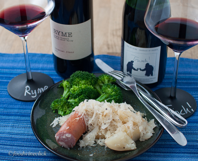 Kielbasa, Sauerkraut, Potatoes - Mother Burrows would be proud