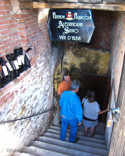 Let's tour the cellar, hand dug under the winemaker's home.