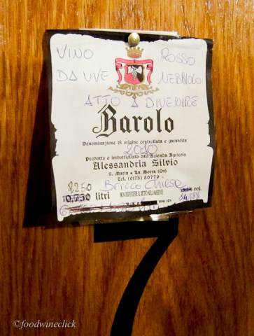 Barolo, one of the most famous wines of Italy