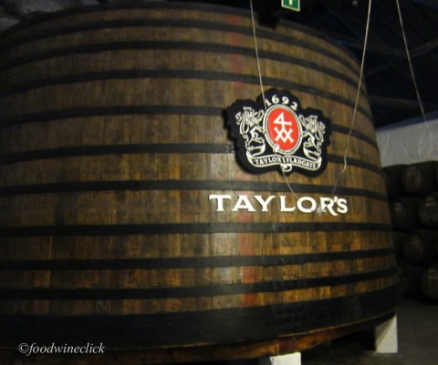 Ruby port is aged in this swimming pool size cask.