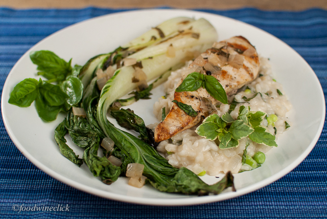 Minnesota and Piedmont ingredients melded into a tasty dinner.