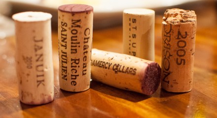 Cabernet Day wine corks