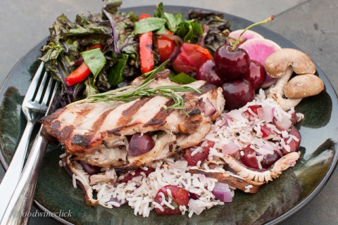 Future food pairing for iOTA Cellars "Phyllis" rosé