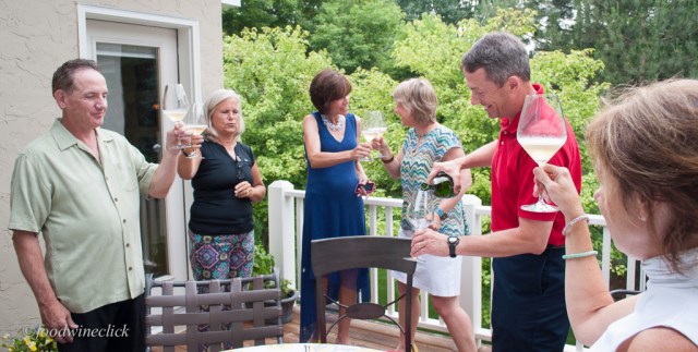 Open the bubbly, and it's a party!