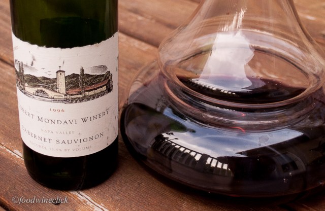 Our host, Chuck, added a treat from his cellar - Nice!