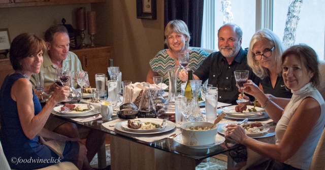 The wine is a convenient excuse to get together regularly with a group of friends!