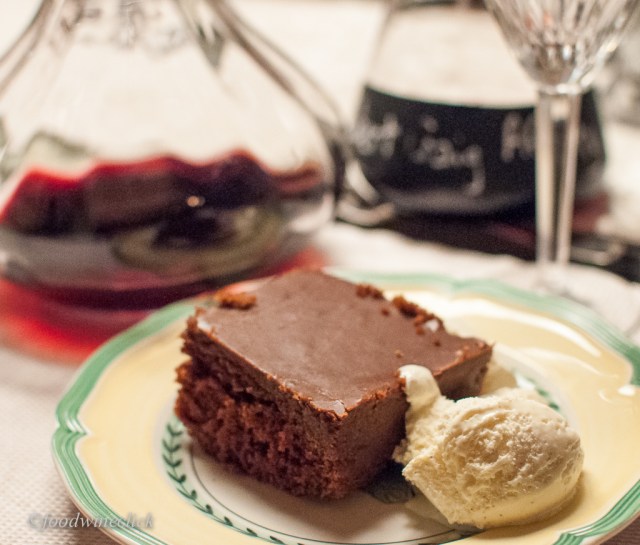 Now I understand why some folks pair cabs with dessert