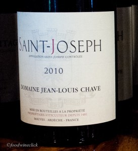 St. Joseph Rouge made from reclaimed hillside vineyards