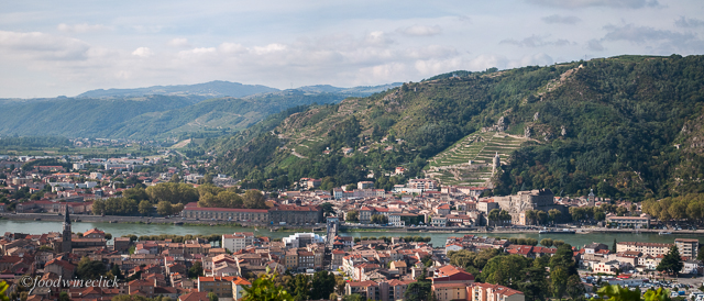 The St. Joseph appellation is on the other side of the Rhone