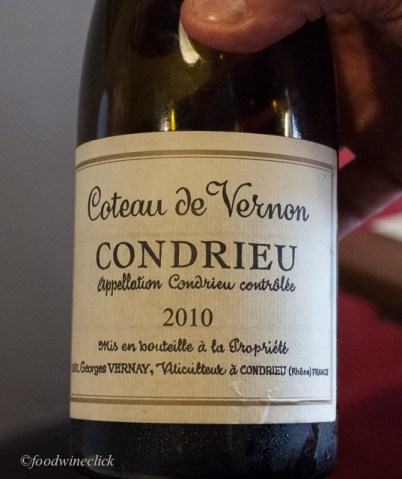 Condrieu is classic French Northern Rhone Viognier.  