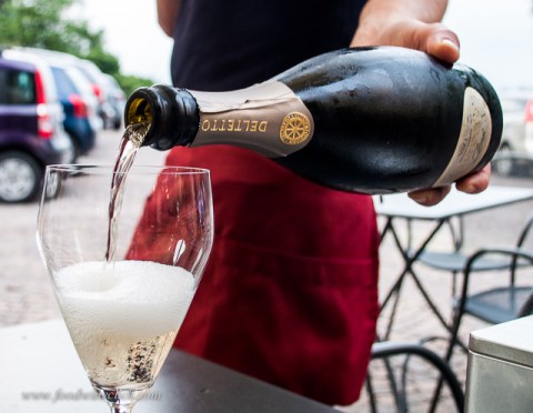 Alta Langhe sparkling wine - this is what we wanted