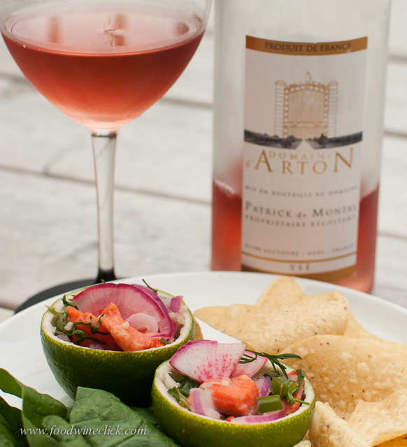 A Rosé we had open saved the day.  Ahhh....