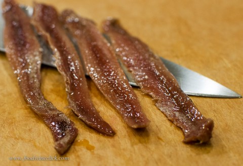 Challenge ingredient: anchovies!