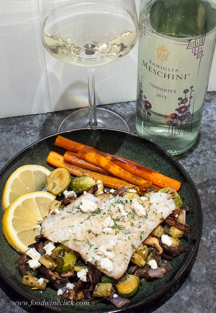 Quick, healthy Friday evening meal with a New Wine This Week