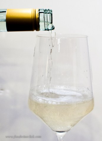 Famiglia Meschini's Torrontes is frizzante (a bit fizzy)