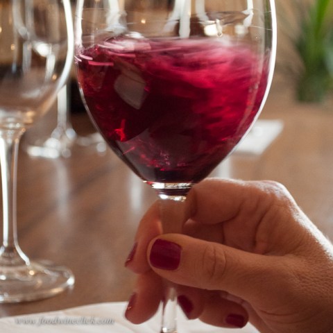 Pale red in the glass - Nebbiolo