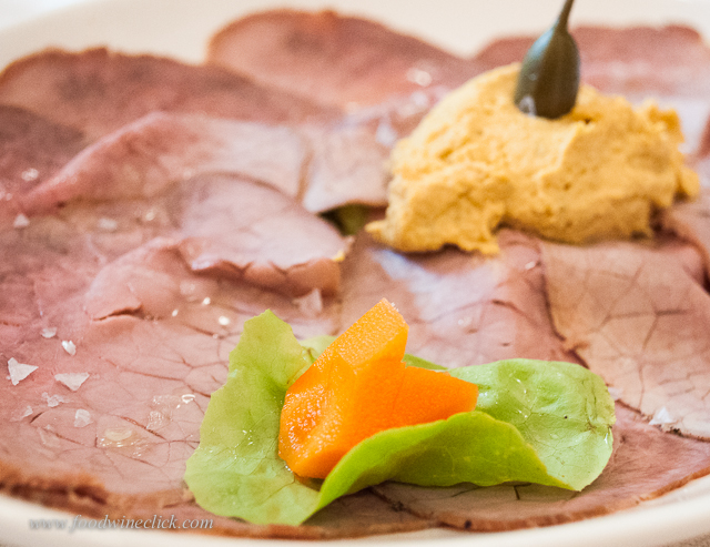 Vitello tonnato is a classic primi - first course