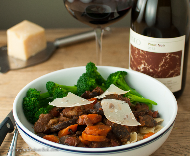 goat stew daube lioco pinot noir