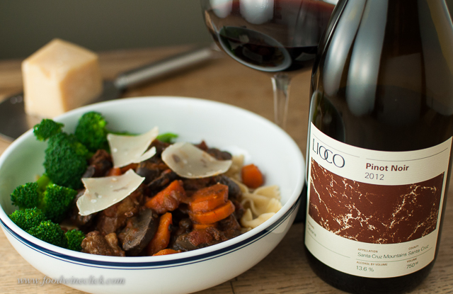 lioco pinot noir santa cruz goat daube provencal