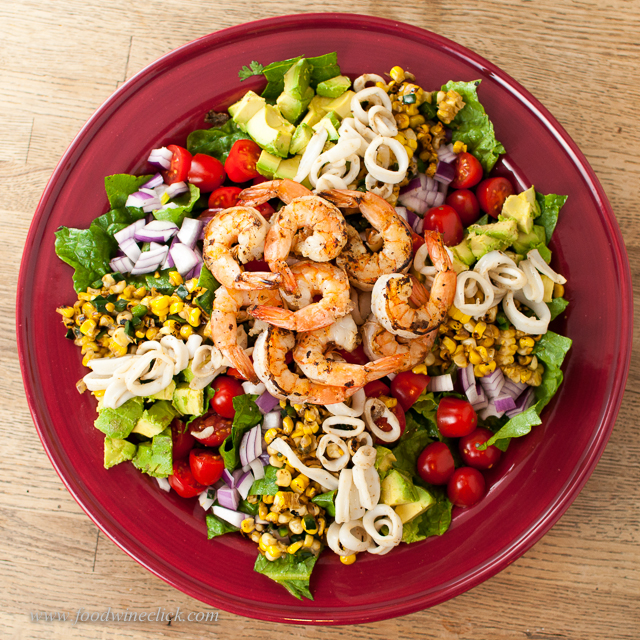 Composed salad or tossed?  I like composed.