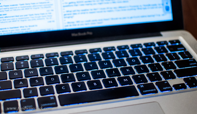 There it is. The keyboard, staring right at me.