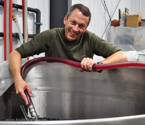 Tricked into working in the winery!