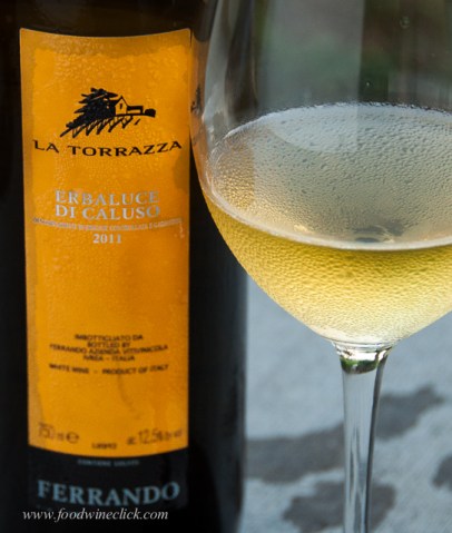 This Erbaluce is, well, dark yellow.