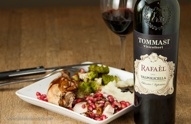 The Valpolicella was the clear winner and a perfect match