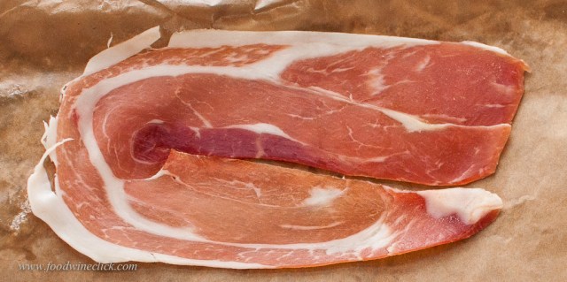 La Quercia Prosciutto Americano, from nearby Iowa.