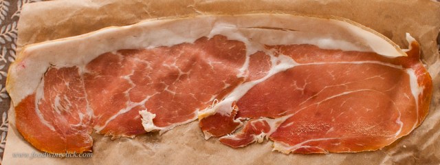 Authentic Prosciutto di Parma, aged 16 months