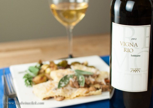 The Trebbiano was the better match at dinner.