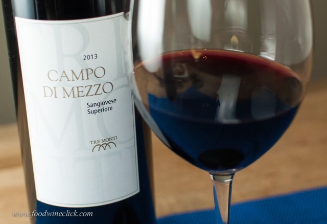 Campo di Mezzo was full of bright red fruit flavors.
