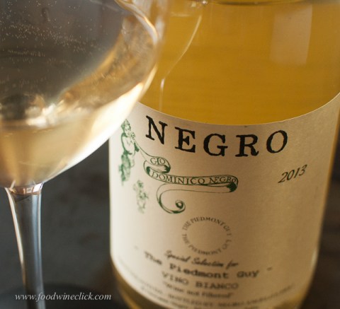 A bit cloudy, this Arneis was unfiltered