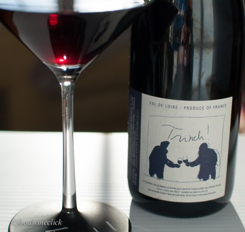 Cab Franc from the Loire - a medium weight red with lots of earthy tones.
