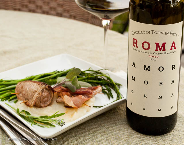 I'm giving the Roma red blend the edge in this pairing, prosciutto is the key.