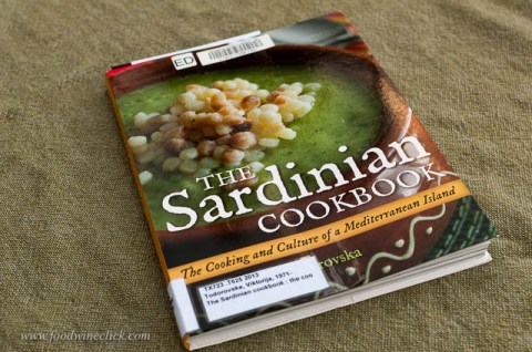 This cookbook is full of great ideas for Sardinian dishes.  Now I need to find some bottarga