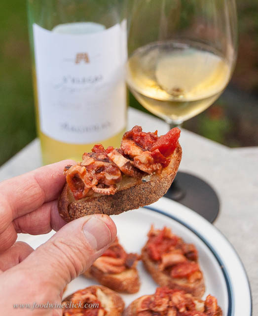 We ruled it out on day 1, but the Nuragus was the best wine pairing.  Full body was the key.