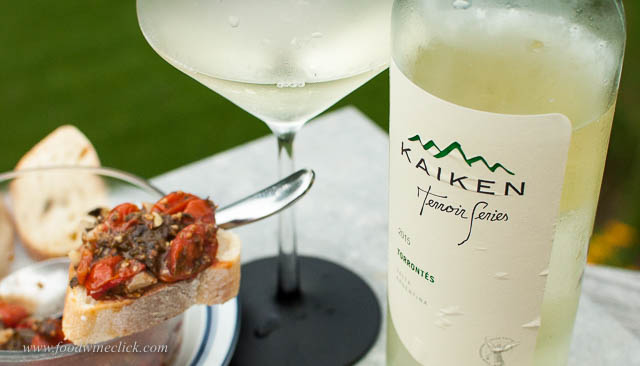 Nice with roasted tomato bruschetta