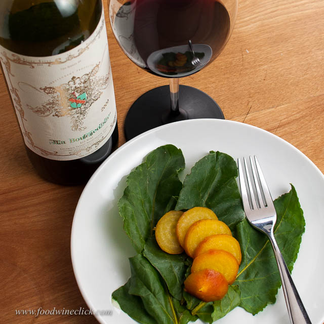 I was able to choke down some beets thanks to Merlot from Hedges in Washington. Thanks!