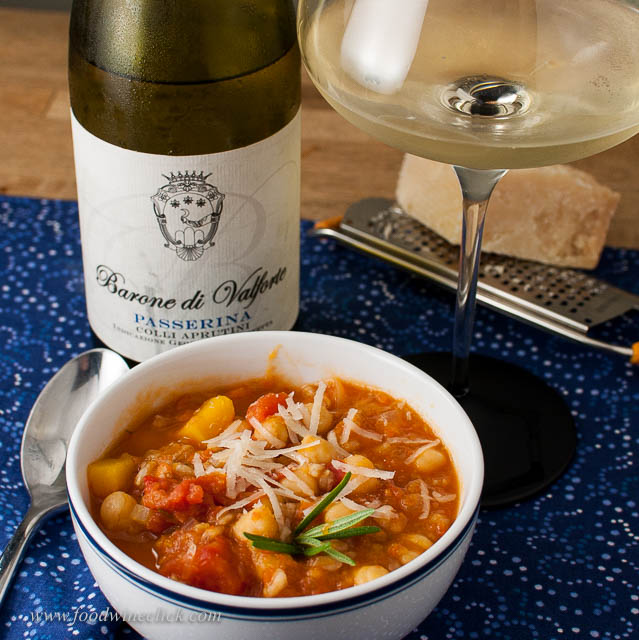 Farro makes a delicious base for this healthy soup.